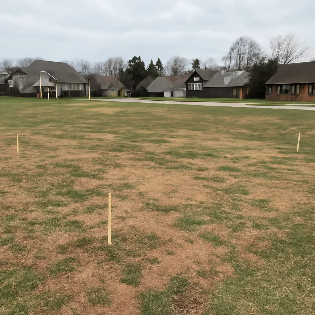 Cleared vacant residential lot for sale in Spartanburg County, South Carolina