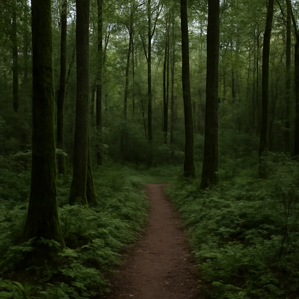 Wooded forest parcel in Columbia, South Carolina