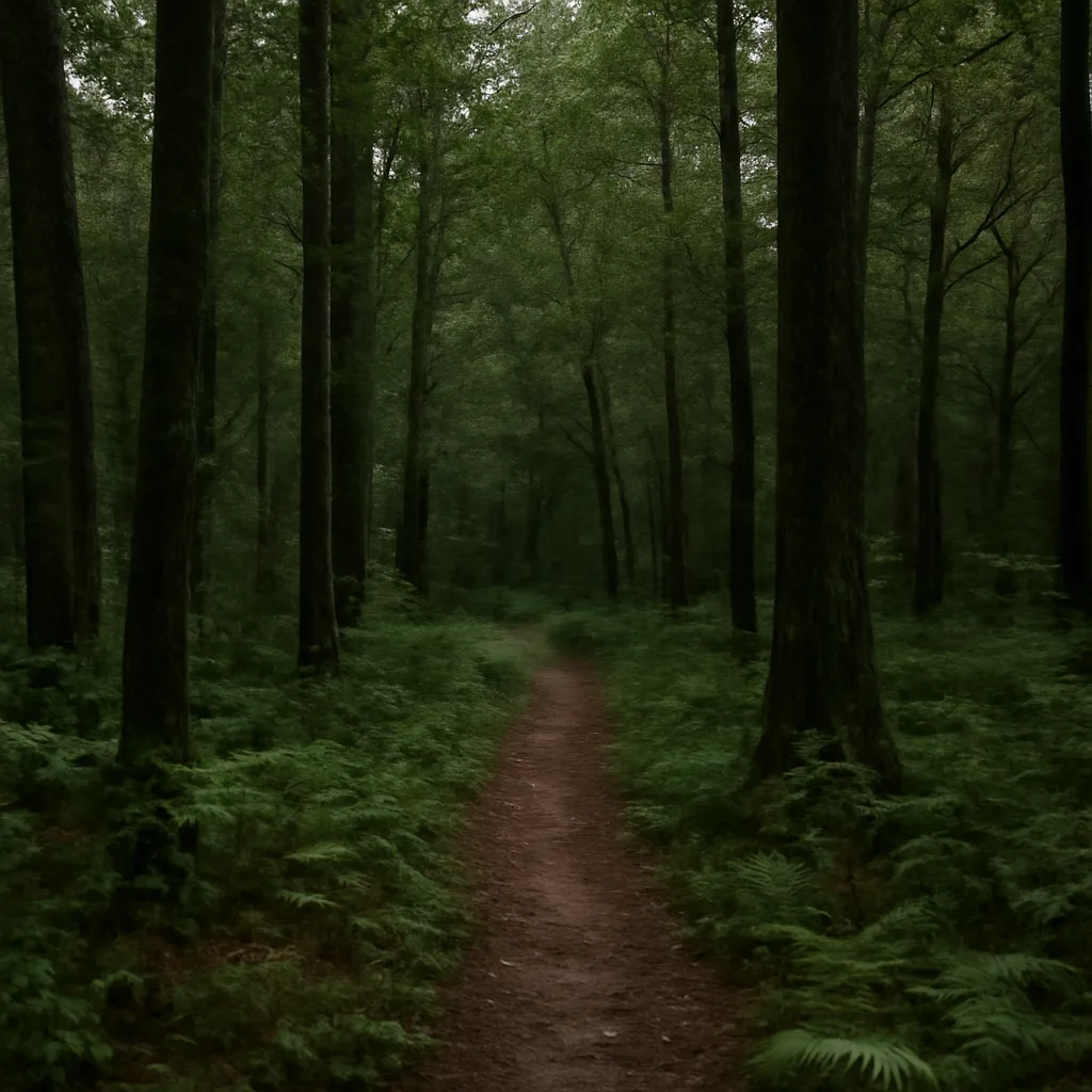 Wooded forest parcel in Spartanburg County, South Carolina