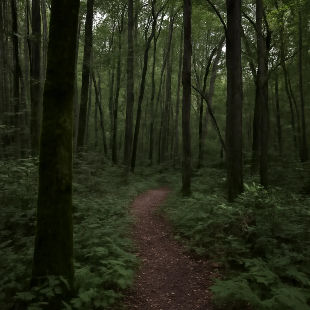 Wooded forest parcel in Spartanburg, South Carolina